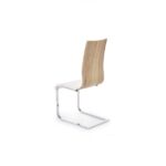 k104 valge tool eco nahaga vineer värvitud lakitud sistra mööbel moodne kroom jalaga tool köögis toas kohvikus 2