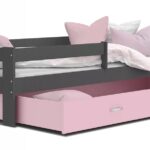 HUGO voodi hall-roosa sistra mööbel moodne kodu uus sisustus lastetuba