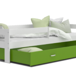 HUGO voodi valge-roheline sistra mööbel moodne kodu uus sisustus lastetuba