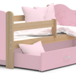 MIKOLAJ voodi mänd-roosa sistra mööbel moodne kodu uus sisustus lastetuba