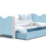 MIKOLAJ voodi valge-sinine sistra mööbel moodne kodu uus sisustus lastetuba (2)