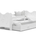 MIKOLAJ voodi valge sistra mööbel moodne kodu uus sisustus lastetuba