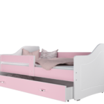 SWEETY voodi valge-roosa sistra mööbel moodne kodu uus sisustus lastetuba