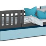 TAMI P voodi hall-sinine sistra mööbel moodne kodu uus sisustus lastetuba