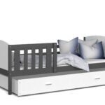 TAMI P voodi hall-valge sistra mööbel moodne kodu uus sisustus lastetuba