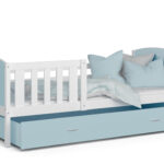 TAMI P voodi valge-sinine sistra mööbel moodne kodu uus sisustus lastetuba
