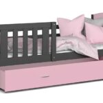 TAMI P2 voodi hall-roosa sistra mööbel moodne kodu uus sisustus lastetuba