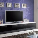 duo televiisori alus kapp laud tv laud sistra mööbel 2 meetrit pikk must valge moodne uus disain elutoa