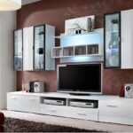 quadro seina must valge tv sistra mööbel sektsioon kaasaegne led korter maja tuba moekas 2020 pood