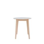 ikka laud ümmargune tool valge täispuit sistra mööbel uus disain stiil kaasaegne köök hubane pood