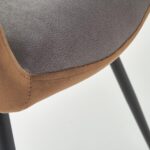 K392 hall pruun riie tool metallraam must sistra mööbel köögitoolid halmar söögitoolid kodu sisustus disain mugav uus 9