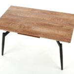 cambell pikendatav laud sistra mööbel tamme toonis must metall mööblipood disainerite tooted halmar pood 7