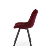 k332 bordoo punane tool kangas tooni metallist musta värvi jalad sistra mööbel halmar edasimüüja eestis mööblipood mugav tool 1
