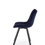 k332 sinine tool kangas tooni metallist musta värvi jalad sistra mööbel halmar edasimüüja eestis mööblipood mugav tool 1
