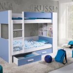 Gaspar narivoodi 2-kohaline 180×80 valge sinine laste noorte tuba sistra mööbel kodu sisustus magamistuppa