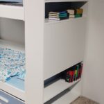 Gaspar narivoodi 2-kohaline 180×80 valge sinine laste noorte tuba sistra mööbel kodu sisustus magamistuppa 5