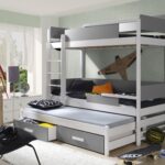 Quatro narivoodi 3-kohaline 180×80 valge hall laste noorte tuba sistra mööbel kodu sisustus magamistuppa 1