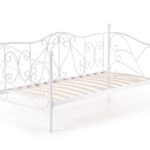 sumatra valge voodi metallraam kõrgel jalal voodi sistra mööbel madratsi mööblipood halmar metallmööbel 3