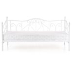 sumatra valge voodi metallraam kõrgel jalal voodi sistra mööbel madratsi mööblipood halmar metallmööbel 6