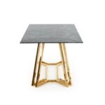 konami laud klaas efekt imitatsioon marmor must kuldne raam jalg sistra mööbel mööblipood halmar pood 1