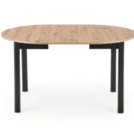 ringo artisan tamm must ovaalne laud ümmargune söögilaud sistra mööbel kodu lauad toolid 1