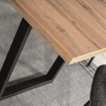 vito laud sistra mööbel wotan tamm must metalljalg pikendatav köögilaud kodu remont ja sisustus 3