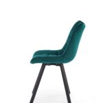 k332 türkiis tool kangas tooni metallist musta värvi jalad sistra mööbel halmar edasimüüja eestis mööblipood mugav tool 1