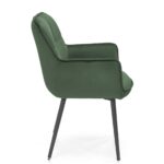 k463 roheline tool sistra mööbel uued toolid velvet kangad materjalid must metall jalg värvitud mööblipood salong 1