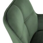 k463 roheline tool sistra mööbel uued toolid velvet kangad materjalid must metall jalg värvitud mööblipood salong 4