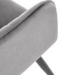 k464 hall tool sistra mööbel uued toolid velvet kangad materjalid must metall jalg värvitud mööblipood salong 6