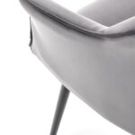 k468 hall tool sistra mööbel uued toolid velvet kangad materjalid must metall jalg värvitud mööblipood salong 4