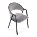 k473 hall tool sistra mööbel uued toolid velvet kangad materjalid must metall jalg värvitud mööblipood salong 9