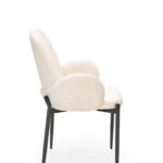 k477 kreemikas tool sistra mööbel uued toolid kangad materjalid must metall jalg värvitud mööblipood salong köögi 2