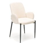 k477 kreemikas tool sistra mööbel uued toolid kangad materjalid must metall jalg värvitud mööblipood salong köögi 7