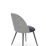 k478 hall valge kangas tool sistra mööbel uued toolid velvet kangad materjalid must metall jalg värvitud mööblipood salong 1