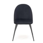 k478 hall valge kangas tool sistra mööbel uued toolid velvet kangad materjalid must metall jalg värvitud mööblipood salong 6