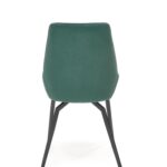 k479 roheline tool sistra mööbel uued toolid velvet kangad materjalid must metall jalg värvitud mööblipood salong