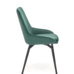 k479 roheline tool sistra mööbel uued toolid velvet kangad materjalid must metall jalg värvitud mööblipood salong 2