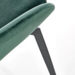 k479 roheline tool sistra mööbel uued toolid velvet kangad materjalid must metall jalg värvitud mööblipood salong 6