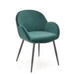 k480 roheline tool sistra mööbel uued toolid velvet kangad materjalid must metall jalg värvitud mööblipood salong 7