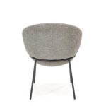 k482 hall eksklusiivne tool sistra mööbel moodne keskond uued toolid kangad materjalid must metall jalg värvitud mööblipood salong köögi 1