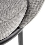 k482 hall eksklusiivne tool sistra mööbel moodne keskond uued toolid kangad materjalid must metall jalg värvitud mööblipood salong köögi 6