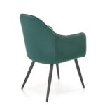 k464 roheline tool sistra mööbel uued toolid velvet kangad materjalid must metall jalg värvitud mööblipood salong 3