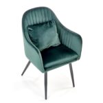 k464 roheline tool sistra mööbel uued toolid velvet kangad materjalid must metall jalg värvitud mööblipood salong 8