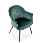 k468 roheline tool sistra mööbel uued toolid velvet kangad materjalid must metall jalg värvitud mööblipood salong 8