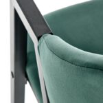 k473 roheline tool sistra mööbel uued toolid velvet kangad materjalid must metall jalg värvitud mööblipood salong 2