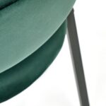 k473 roheline tool sistra mööbel uued toolid velvet kangad materjalid must metall jalg värvitud mööblipood salong 3