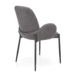 k477 hall tool sistra mööbel uued toolid kangad materjalid must metall jalg värvitud mööblipood salong köögi 4