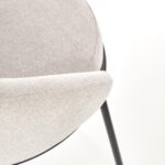 k482 beež eksklusiivne tool sistra mööbel moodne keskond uued toolid kangad materjalid must metall jalg värvitud mööblipood salong köögi 7