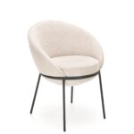 k482 beež eksklusiivne tool sistra mööbel moodne keskond uued toolid kangad materjalid must metall jalg värvitud mööblipood salong köögi 9